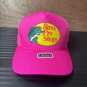 Bass Pro Trucker Hat Pink